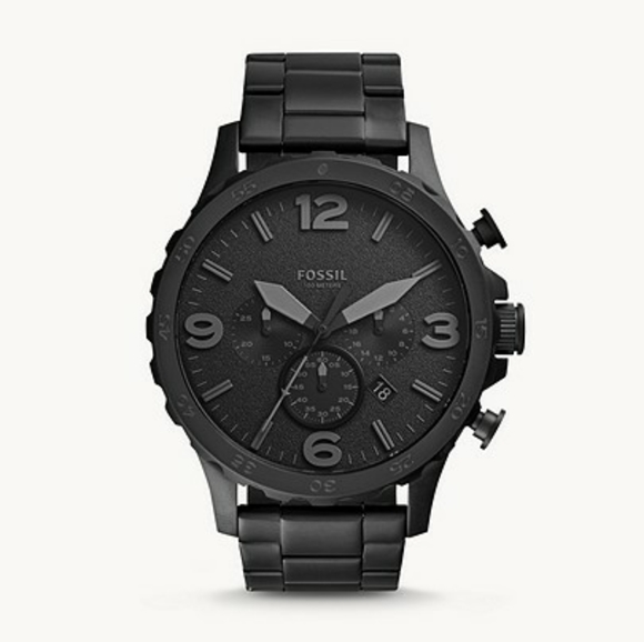 Fossil Other - Men's Nate Stainless Steel Chronograph Quartz